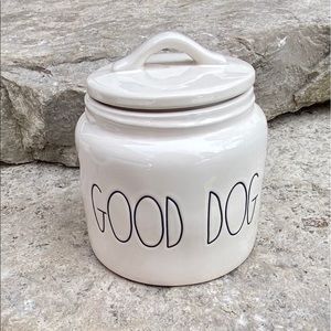 Rae Dunn Good Dog Treats Canister